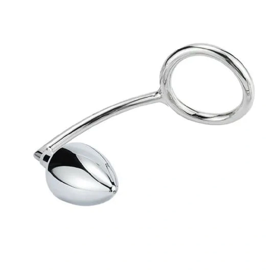 Set Anal Cock Hook 4663 with Stainless DiscreetChoice Steel Ring 0714